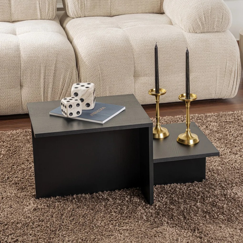 Konferenčný stolík Harmony Wood Black