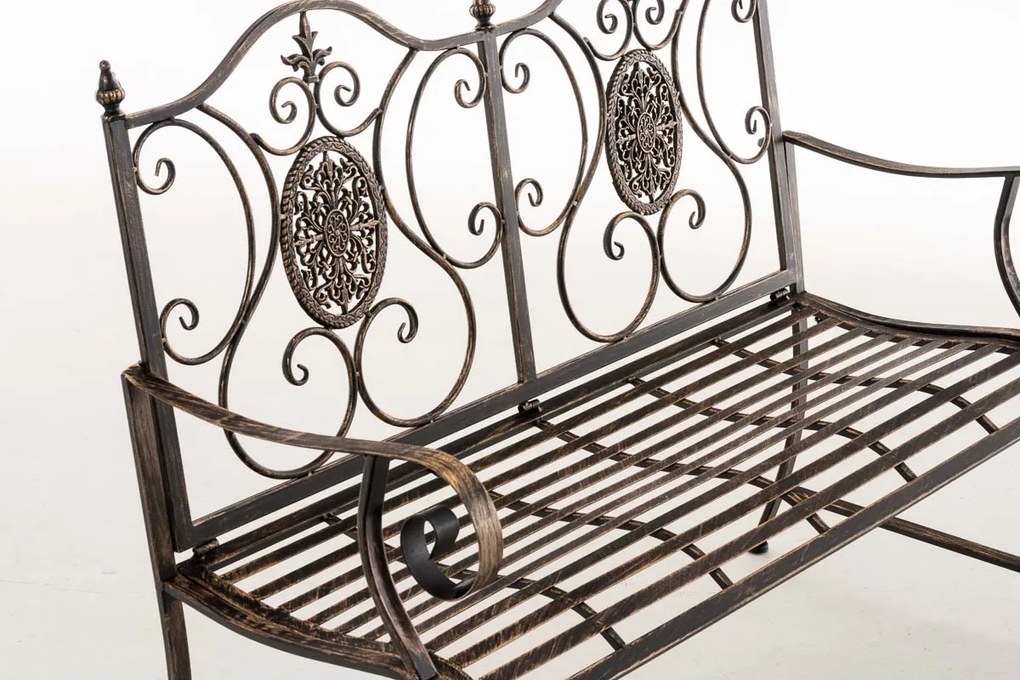 Záhradná lavička Punjab - Bronzová