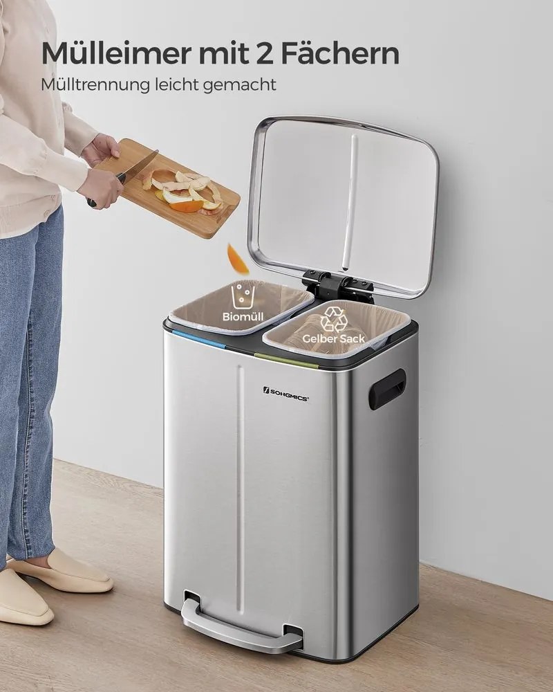 Odpadkový kôš SONGMICS LTB40NL