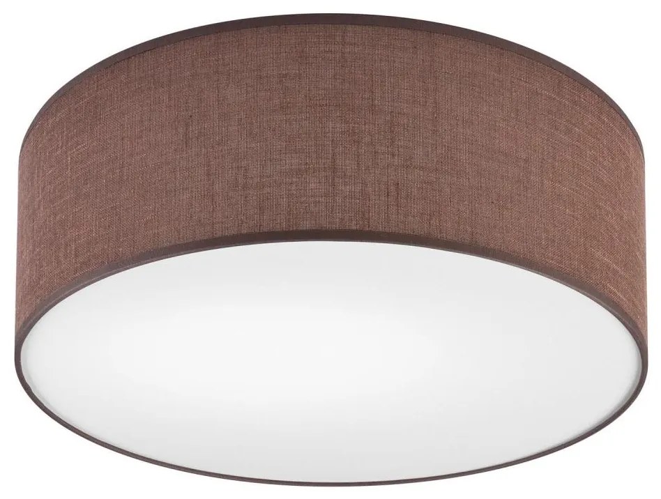 Stropné svietidlo SIRJA 1xE27/60W/230V pr. 35 cm hnedá