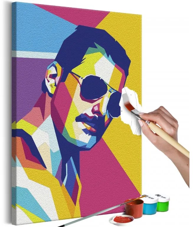 Obraz - maľovaný podľa čísel Colourful Freddie