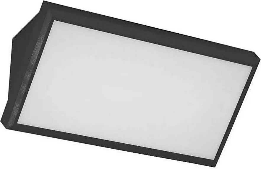 LED Vonkajšie nástenné svietidlo LED/12W/230V 3000K IP65 čierna