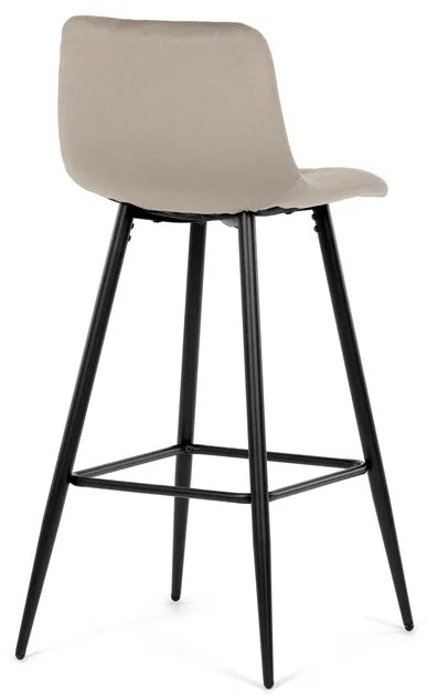 Autronic BONTEC Barová stolička, hnedá, látka, AUB-X7015 CAP2 Farba: Šedá