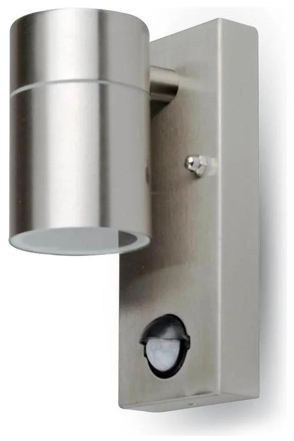 V-Tac Vonkajšie nástenné svietidlo so senzorom 1xGU10/35W/230V IP44 VT0100