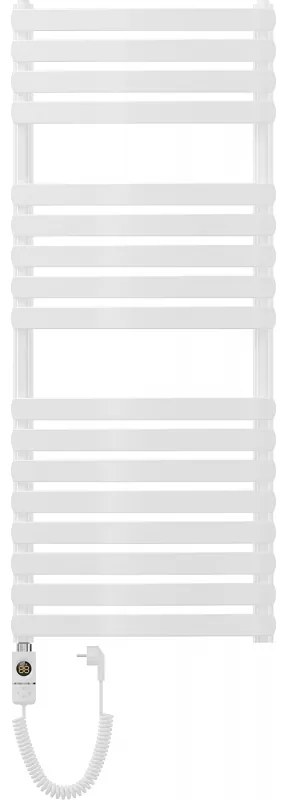 Mexen Bachus, elektrické vykurovacie teleso 1200 x 500 mm, 600 W, biela, W109-1200-500-2600-20
