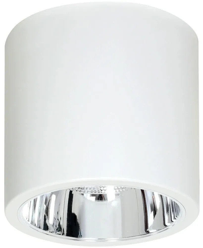 DekorStyle Stropné svietidlo Downlight round 15,5 cm biele