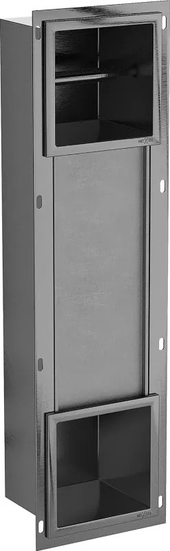 Mexen X-Wall-BP, zapustený držiak na toaletný papier so zásobníkom, grafitová matná - 19E4