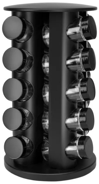 Stojan na koreničky ROTOR čierny