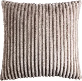 Dekoračný vankúš Prag 45x45 cm, šedohnedý%