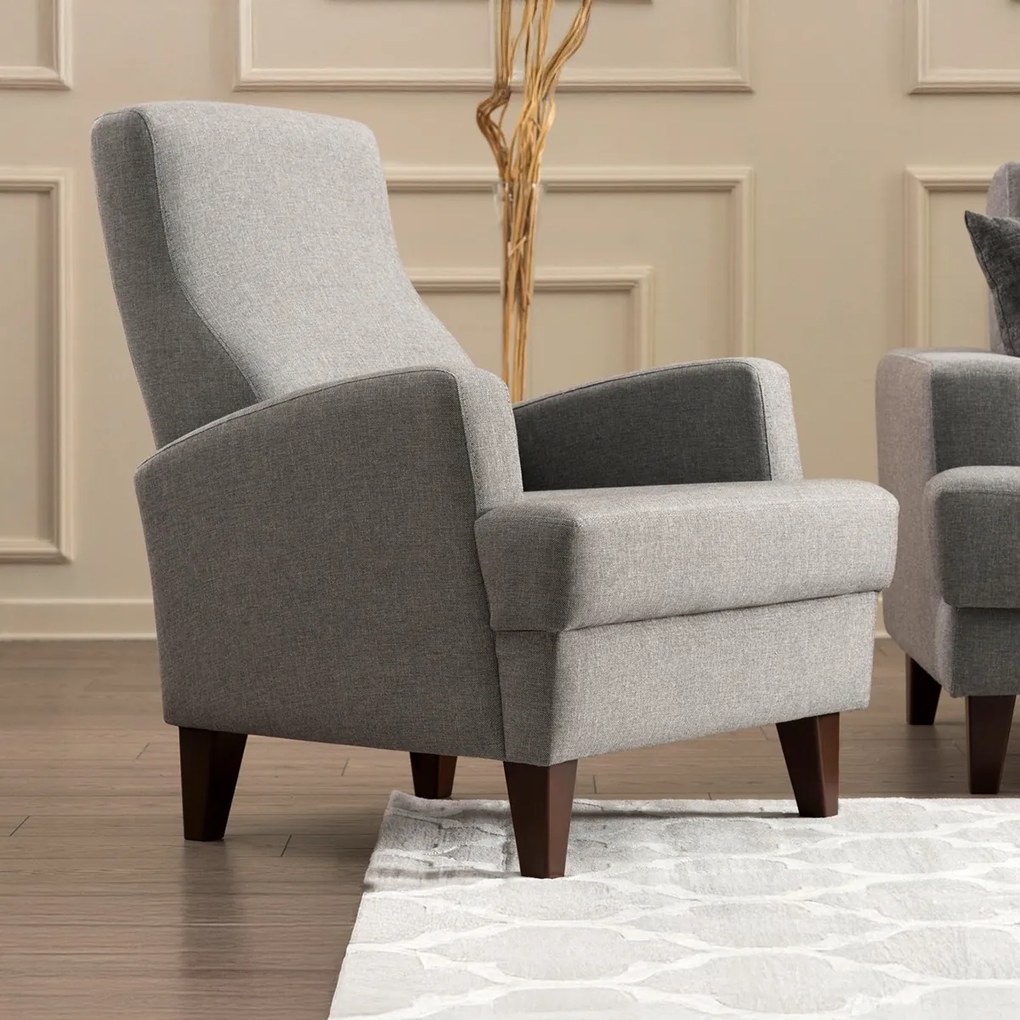 Kreslo Kana Bergere Light Grey