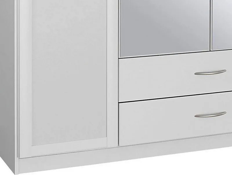 Šatníková skriňa Torrent, biela