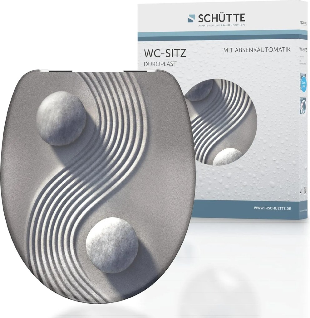 Eisl Sanitär WC sedadlo Duroplast Soft Close Ying and Yang 82152