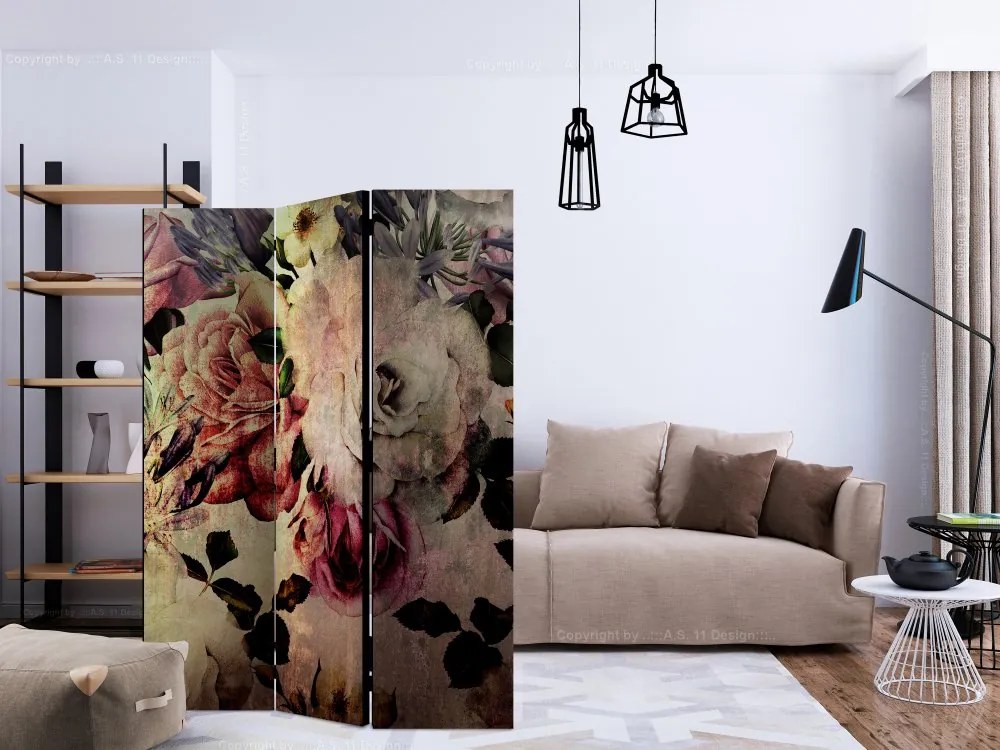 Artgeist Paraván - Nostalgia Flowers [Room Dividers]