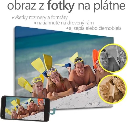 Obraz z fotografie - OBDĹŽNIK - rôzne rozmery FOTO-O
