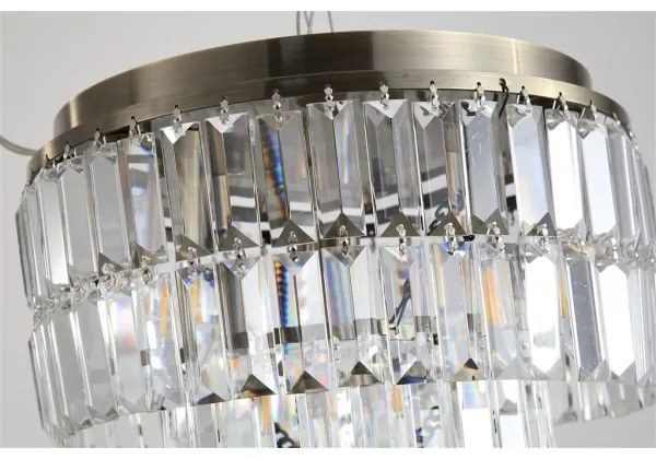 Searchlight 61321-4AB - Stropné svietidlo EMPIRE 4xE14/60W/230V IP44