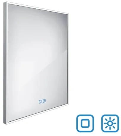 NIMCO ZP 13002VX - LED Kúpeľňové podsvietené zrkadlo 3000-6500K 80x60 cm IP44