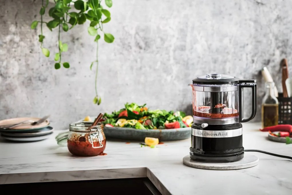 Kuchynský robot - mixér KitchenAid Mini 0,83 l čierny
