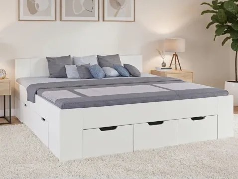 Posteĺ Astral 160x200 cm, biela%