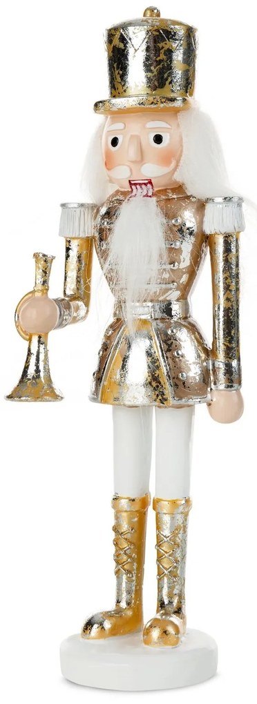 VIANOČNÁ FIGÚRKA NUTCRACKER 25CM ZLATÁ