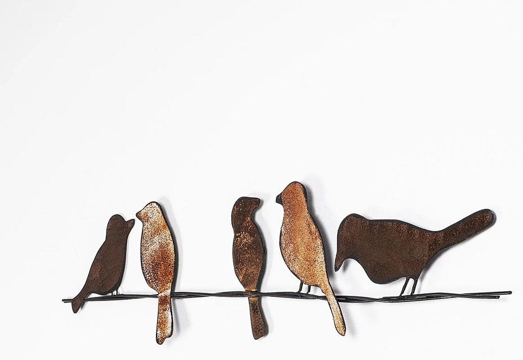 Nástenná kovová dekorácia Muhabbet viacfarebná