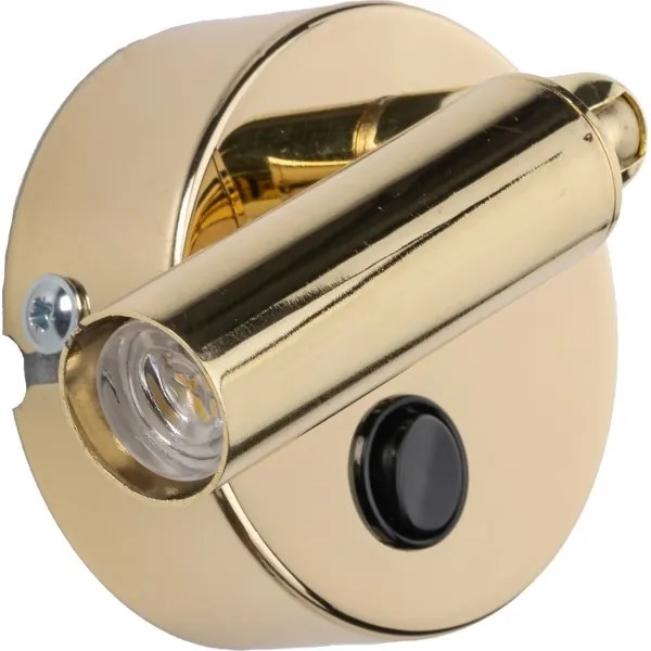 Nástenné bodové svietidlo ENZO 1xG9/8W/230V zlatá