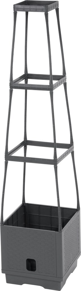 Kvetináč Strend Pro Herrison FP8018, s opornou vežou ( 250 x 250 x 1050)