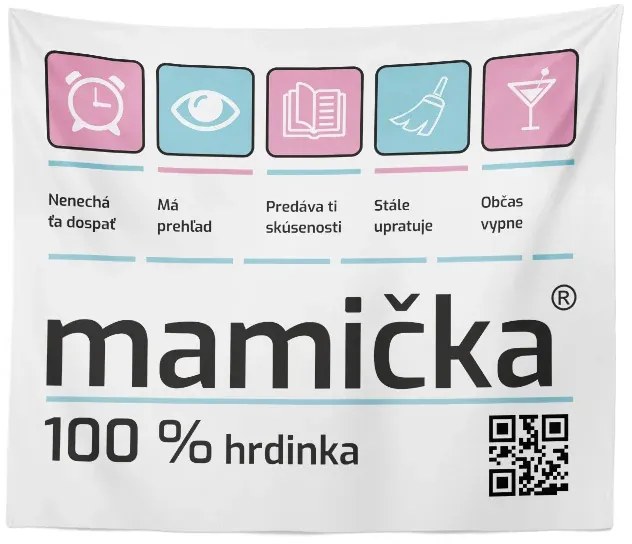 Sablio Deka Mamička: 150x120 cm