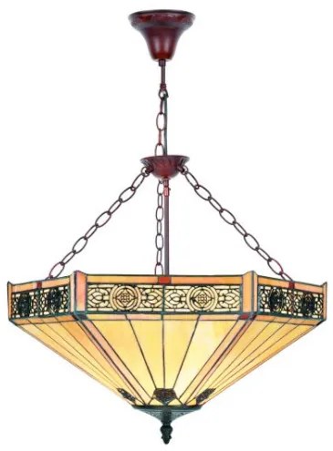 Tiffany luster AFRIKA Reversed 110*Ø50 3XE27