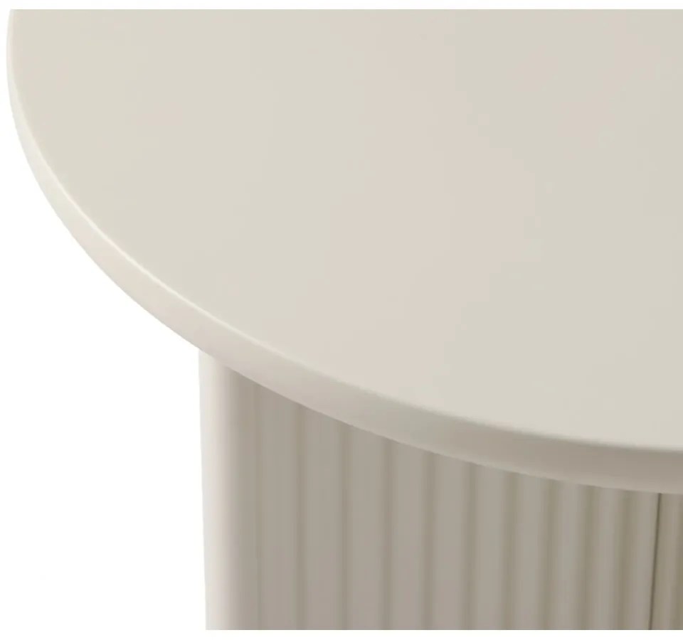 Okrúhly odkladací stolík ø 50 cm Palma – Unique Furniture