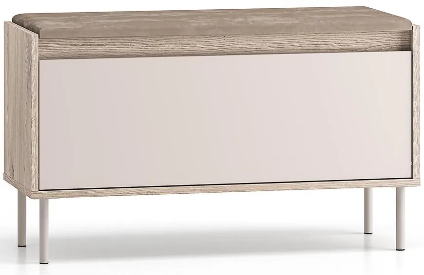 Skrinka na topánky Voco 05 dub cremona/cashmere