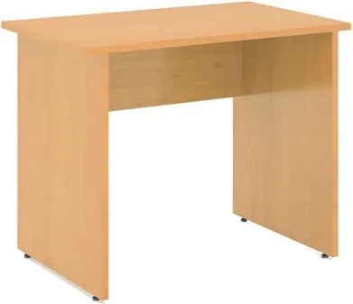 Kancelársky písací stôl, dĺžka 1200 mm, breza