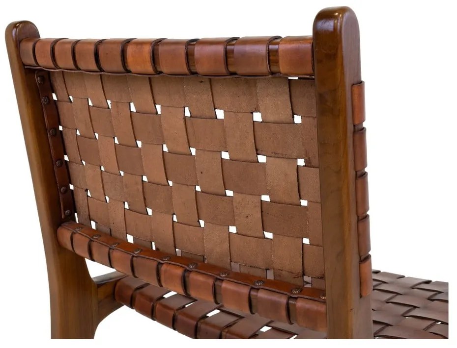 Hnedé jedálenské stoličky z teakového dreva v súprave 2 ks Perugia – House Nordic