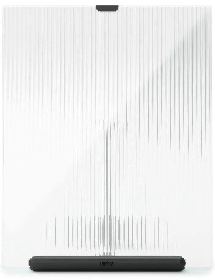 Čierny sklenený stojací rámček 19x23 cm Flute – Umbra