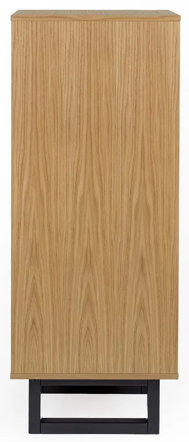 Komoda v dubovom dekore Woodman Camden Diamond, 40 x 123 cm