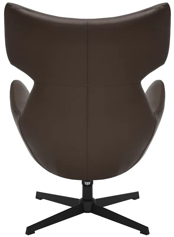 Kreslo VOGUE otočné o 360° hnedá