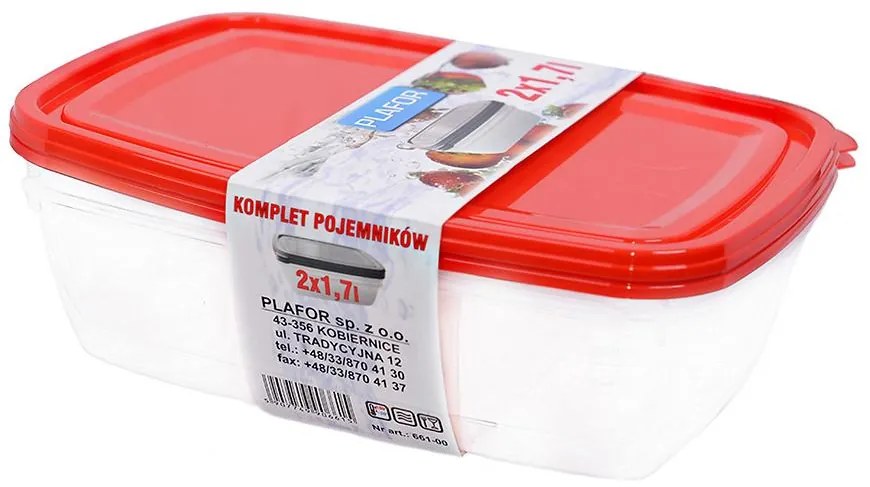 Sada nádob 2x1,7l 661-00