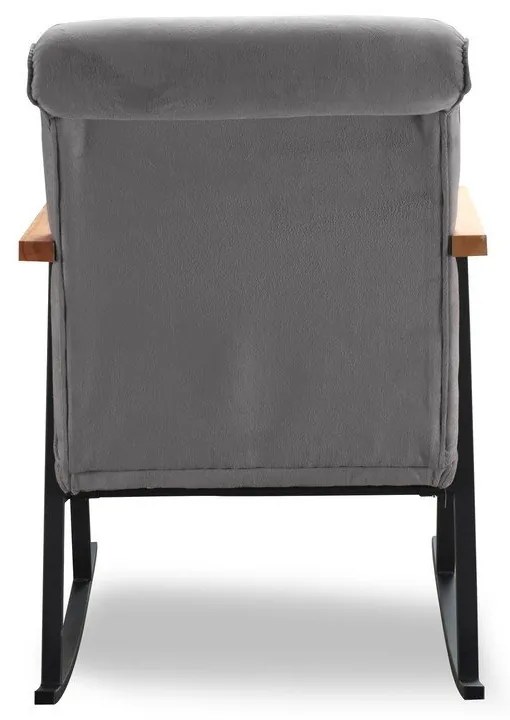 Sivé kreslo Yoka – Artie