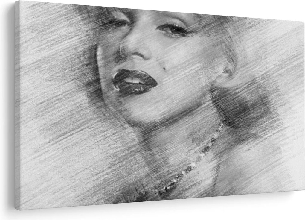 Obraz - Portrén Merilyn Monroe (90x60 cm)