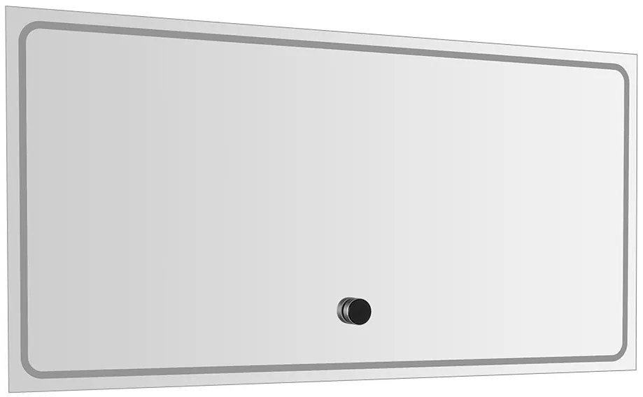 Sapho Sapho, GEMINI zrkadlo s LED osvetlením 120x60cm, chytré funkcie, GM120K