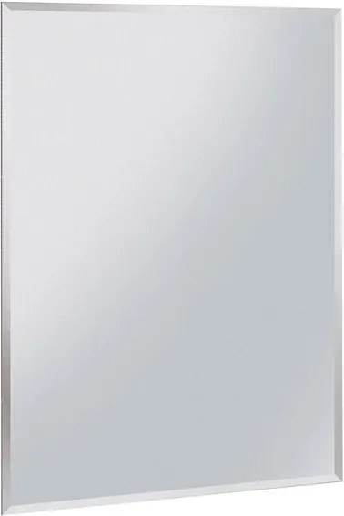 Aqualine 22497 zrkadlo 50x90 cm, s fazetou, bez uchytenia