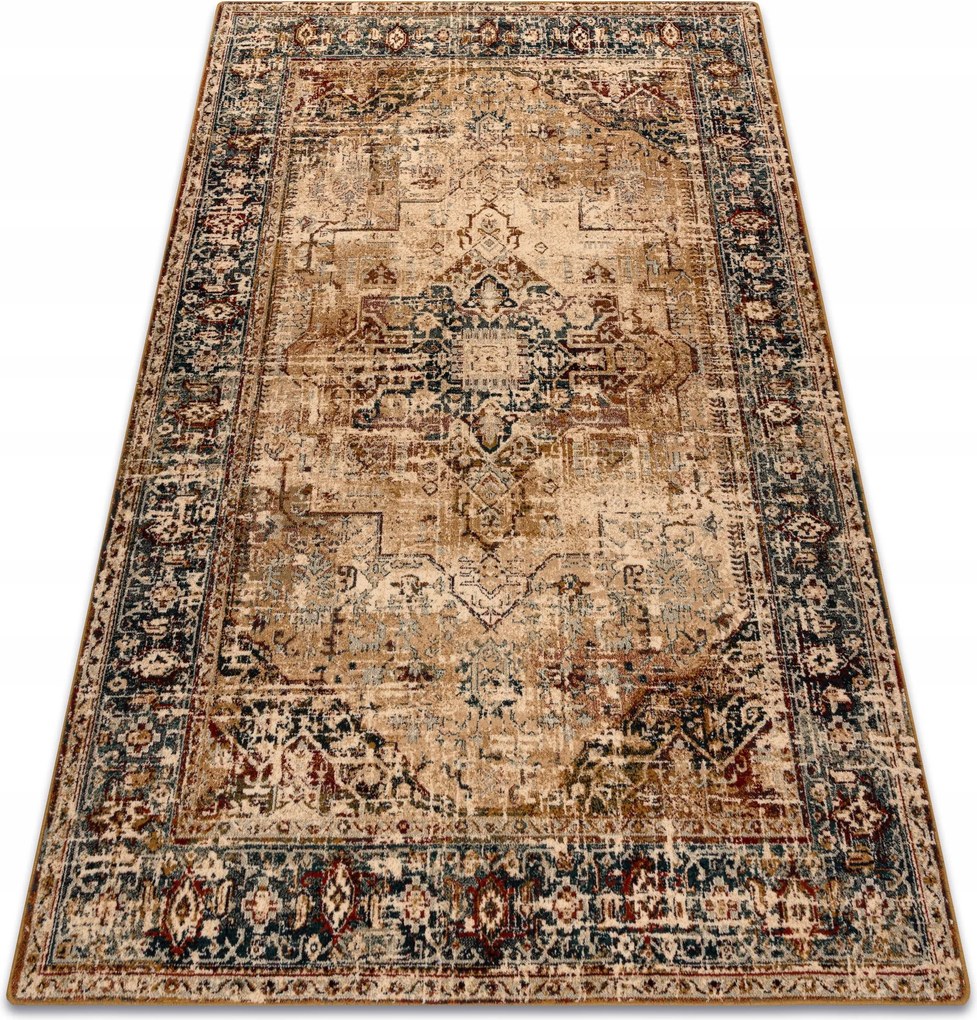 Koberec Polonia 235x350 Kalar smaragdová Vlna #POL253