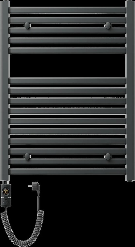 Mexen Helios, elektrické vykurovacie teleso 800 x 600 mm, 600 W, antracitová, W103-0800-600-2600-66