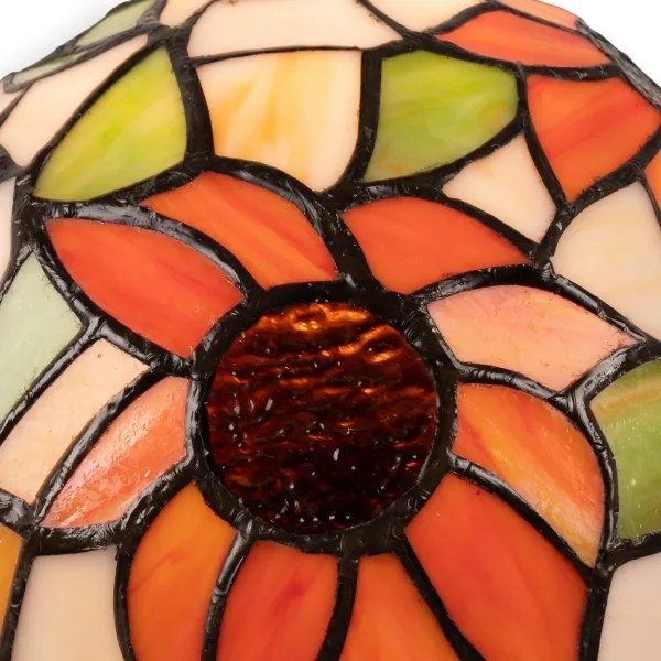 Brilagi - Tiffany vitrážová stolná lampa SUNFLOWER 1xE27/60W/230V