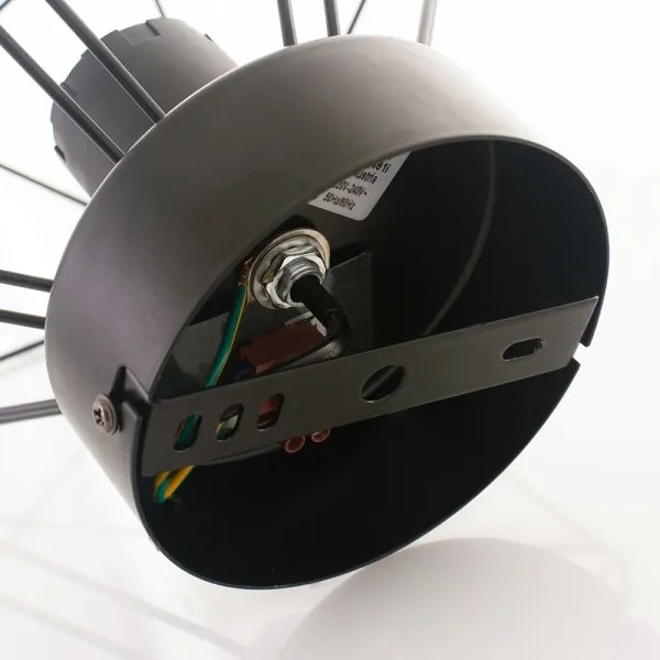 Eglo 43004 - Prisadený luster TARBES 1xE27/60W/230V