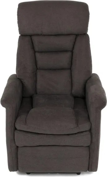 Polohovacie kreslo hnedé elektrické TV-925 BR2