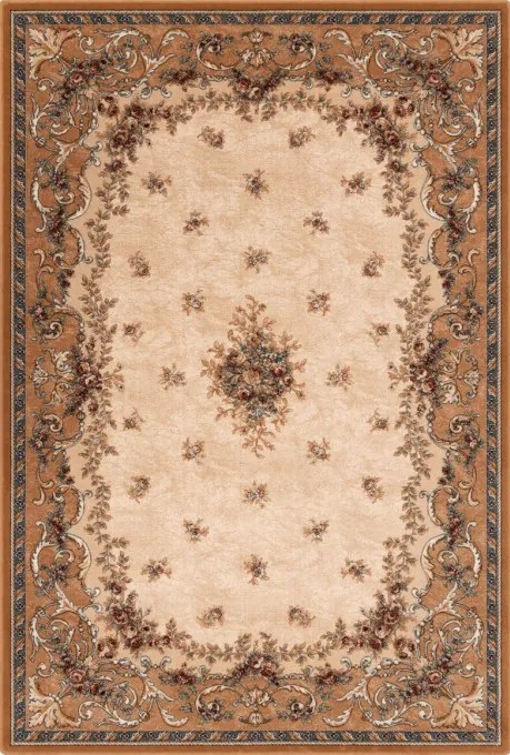 Koberec Agnella Isfahan Dafne svetlobéžový