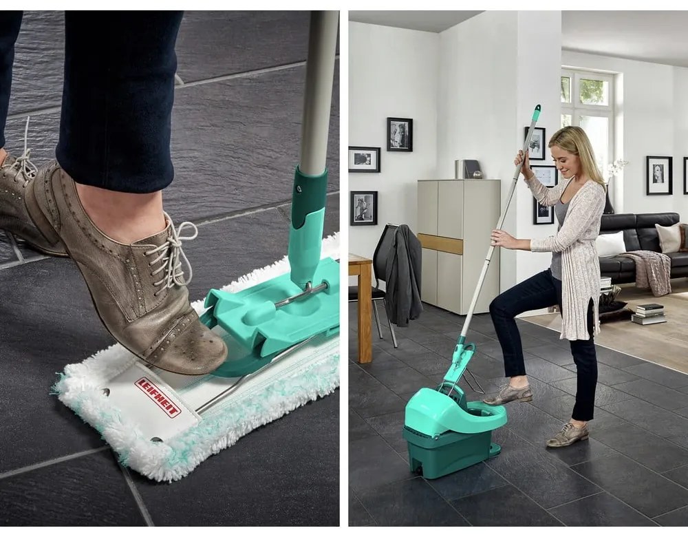 Mop s vedierkom a náhradným návlekom Profi Compact - LEIFHEIT