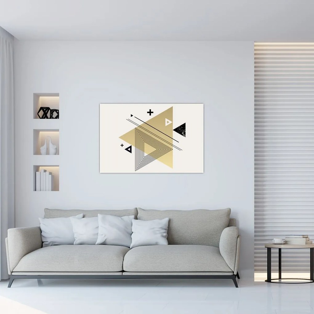 Obraz - Geometrické tvary N⁰4 (90x60 cm)