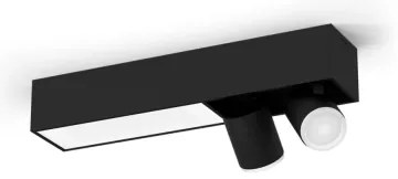 Philips-LED RGBW Stmievateľné bodové svietidlo Hue CENTRIS 2xGU10/4,2W + LED/11W