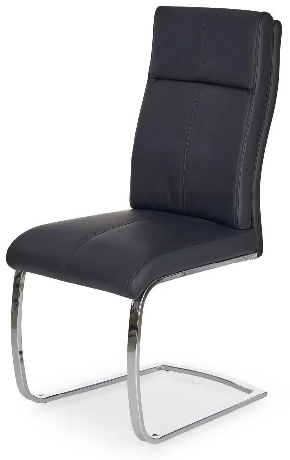 Jedálenská stolička Solli čierna